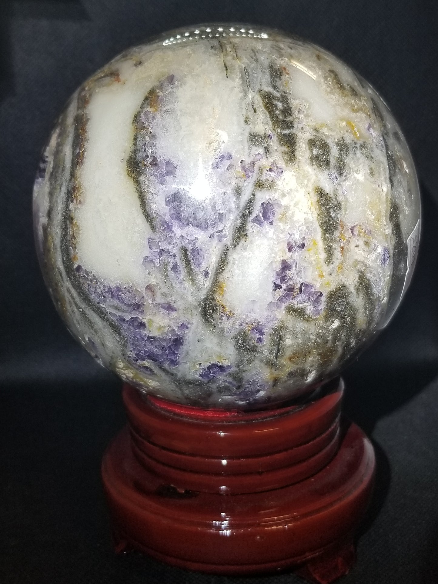 Purple Sphalerite Sphere - 5+lbs