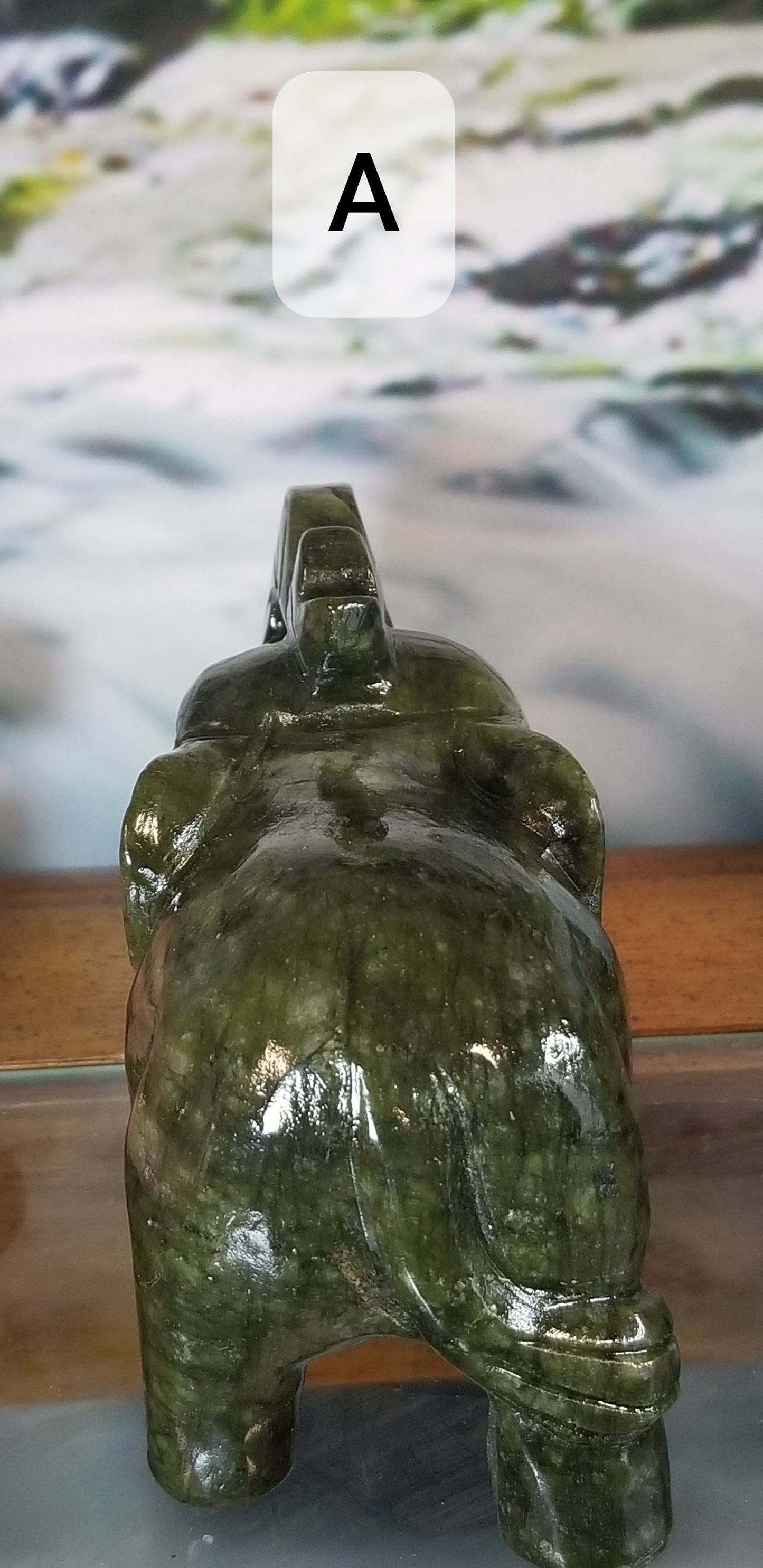 Green Jade Elephant