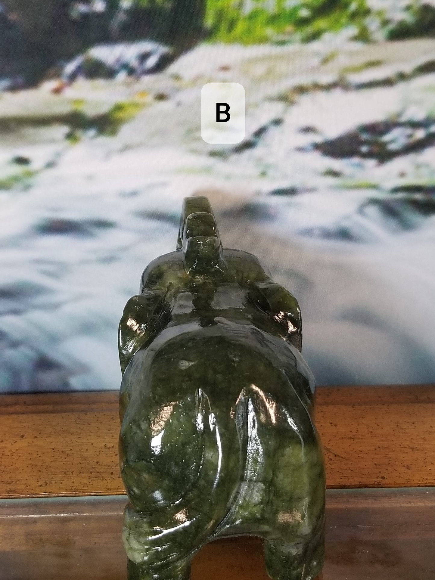 Green Jade Elephant