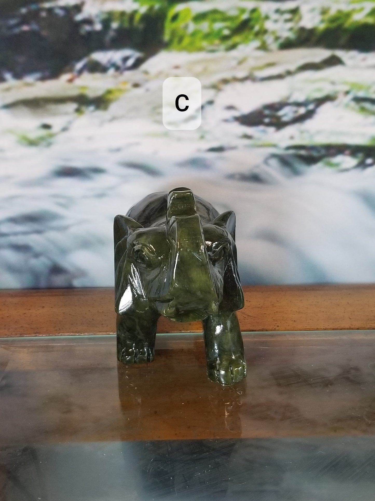 Green Jade Elephant