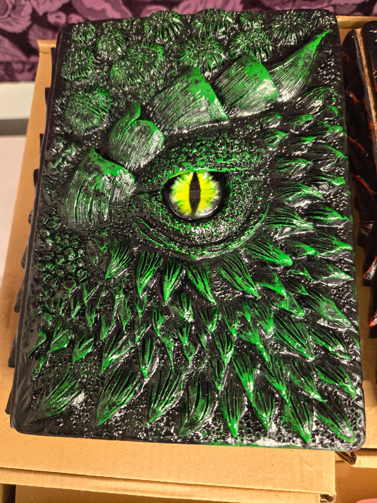 3D Dragon Eye Embossed Dragon Journal Writing Notebook