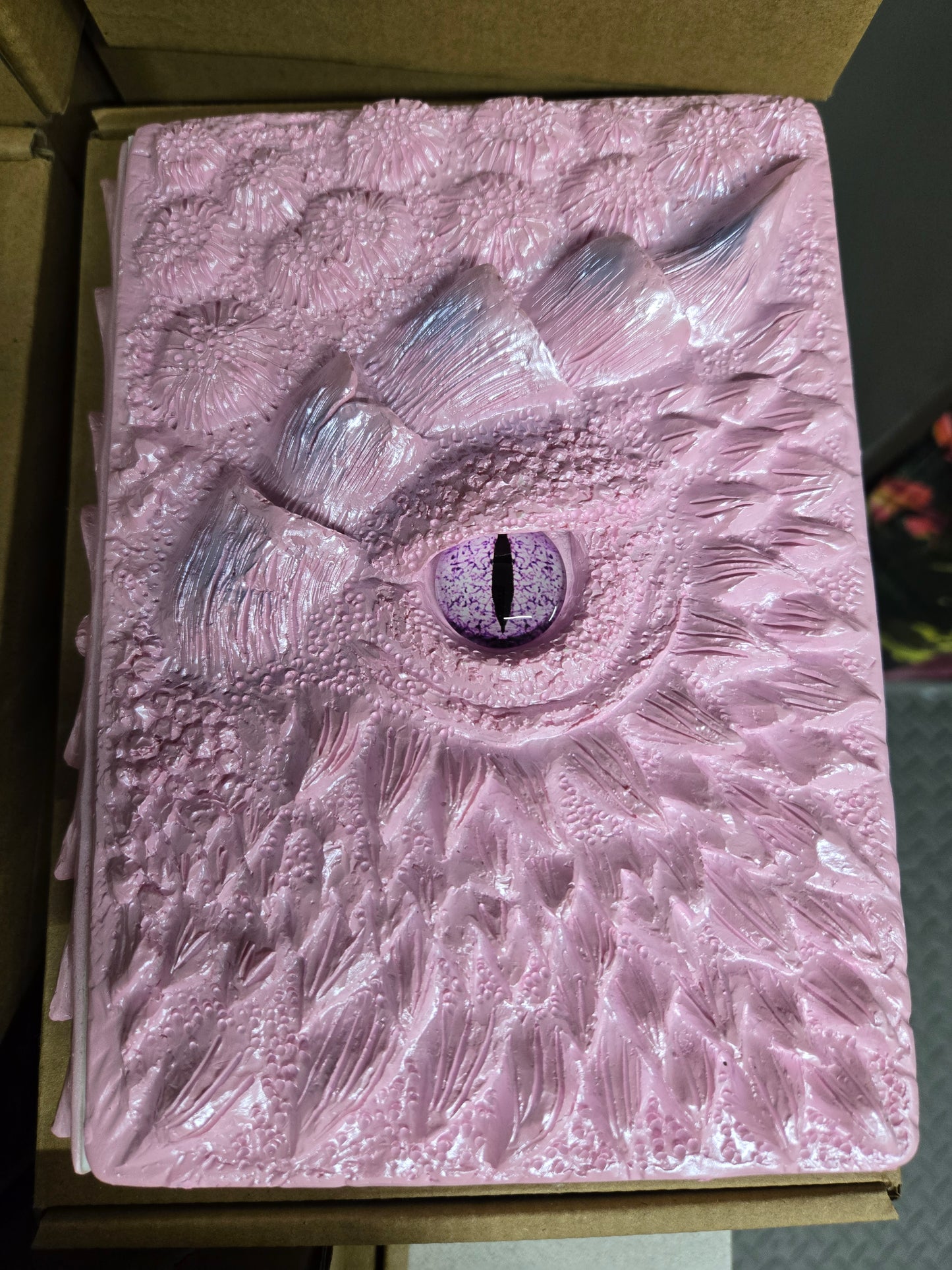 3D Dragon Eye Embossed Dragon Journal Writing Notebook