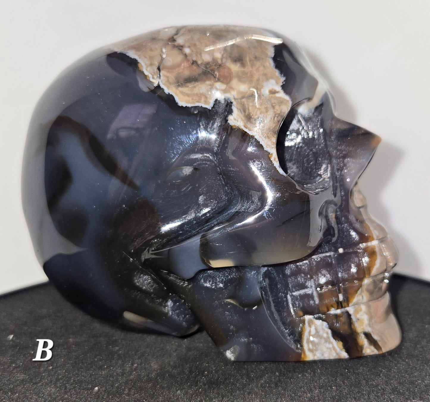 Volcanic Agate Skull B