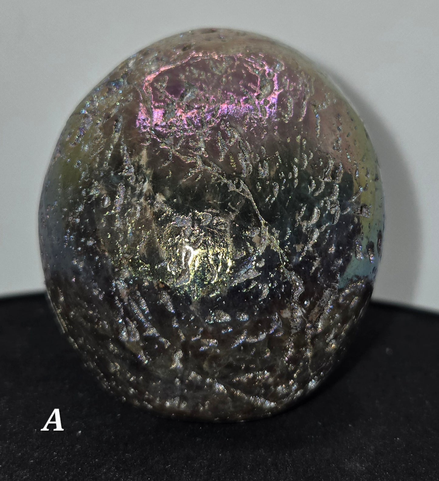 Aura Coated Sphalerite Skull A