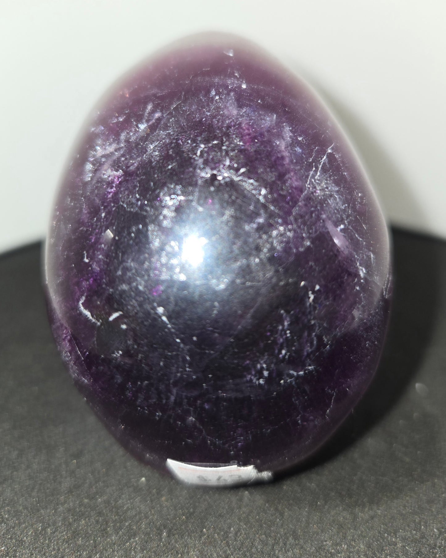 Purple Fluorite Skull E