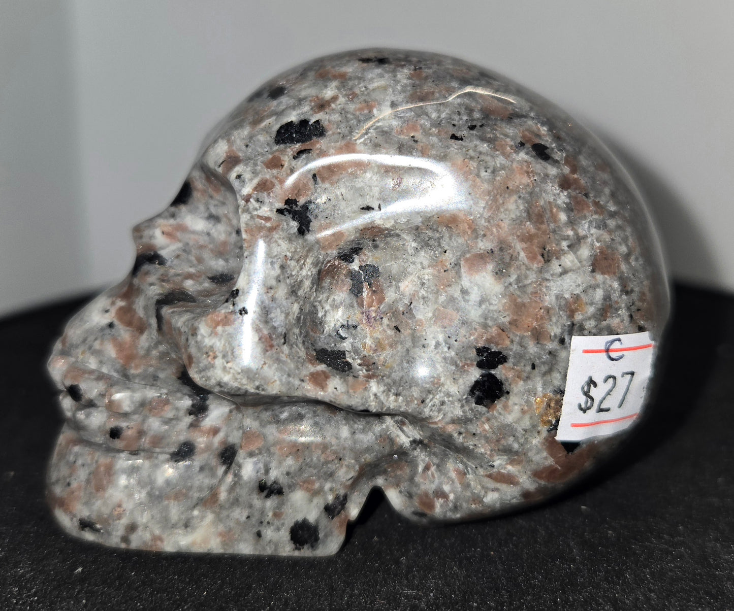 Yooperlite Skull C (UV Reactive)