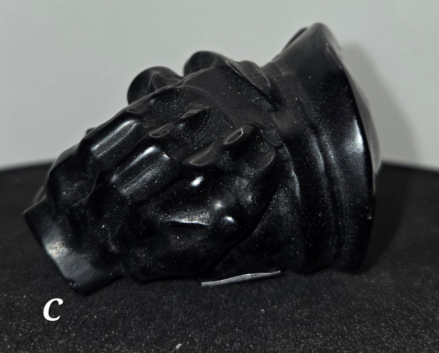 Pirate Skull in Skeletal Hand