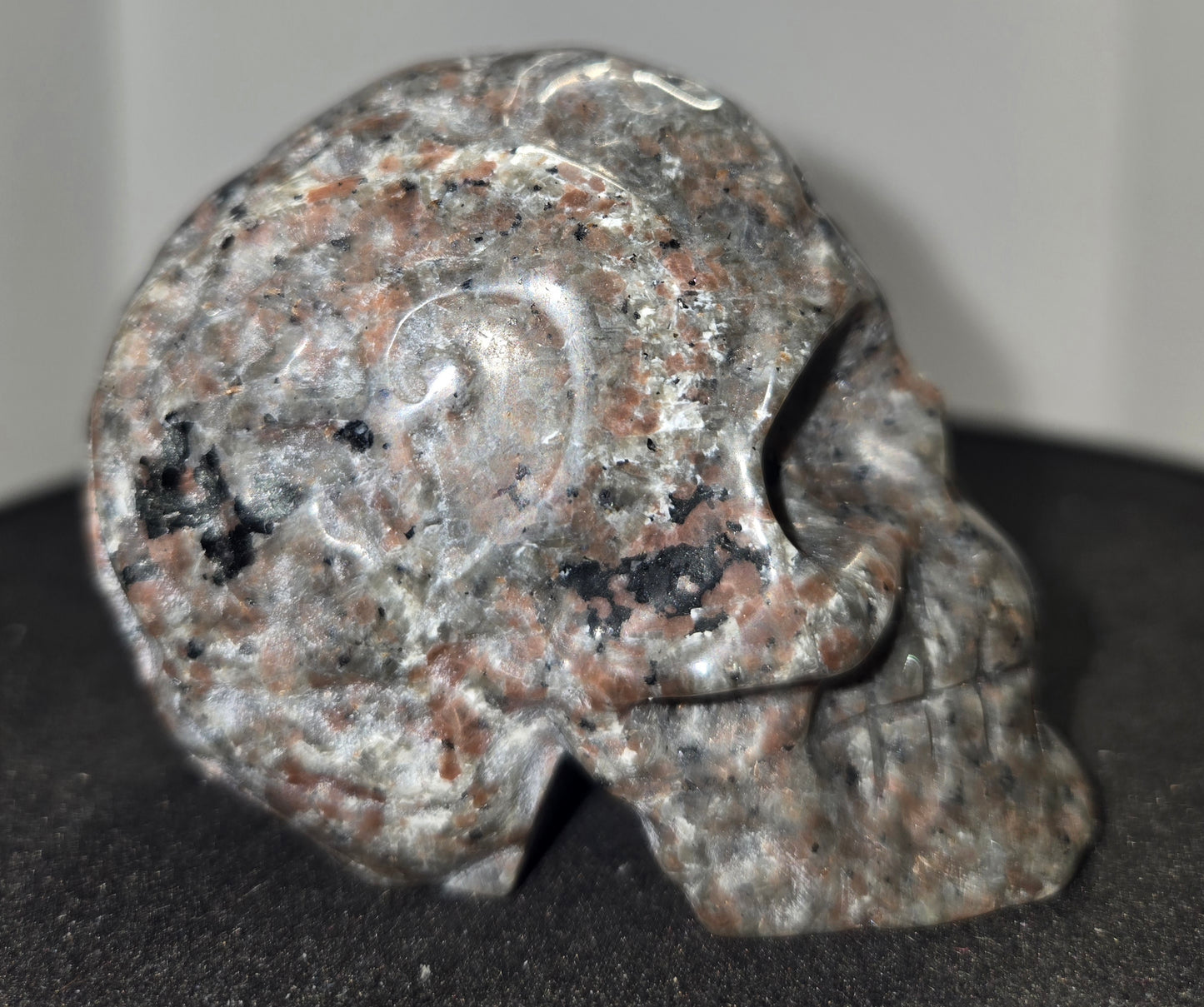 Yooperlite Skull with Design F (UV Reactive)