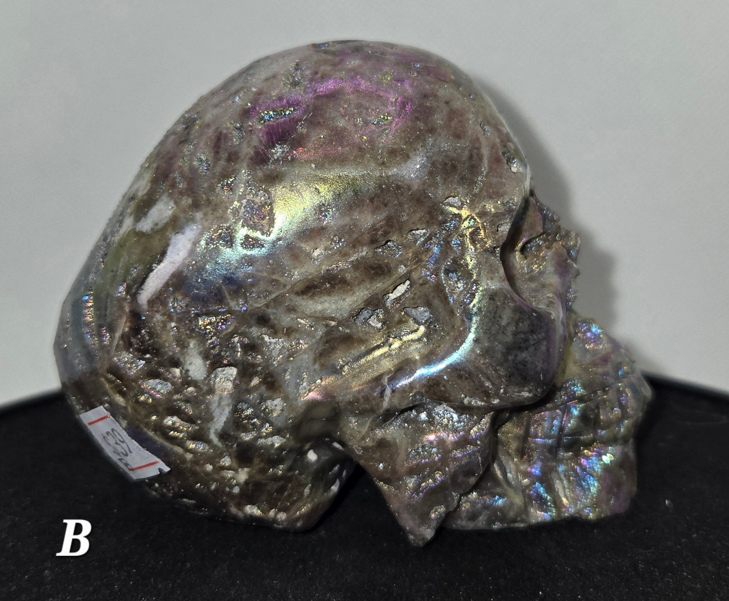Aura Coated Sphalerite Skull B