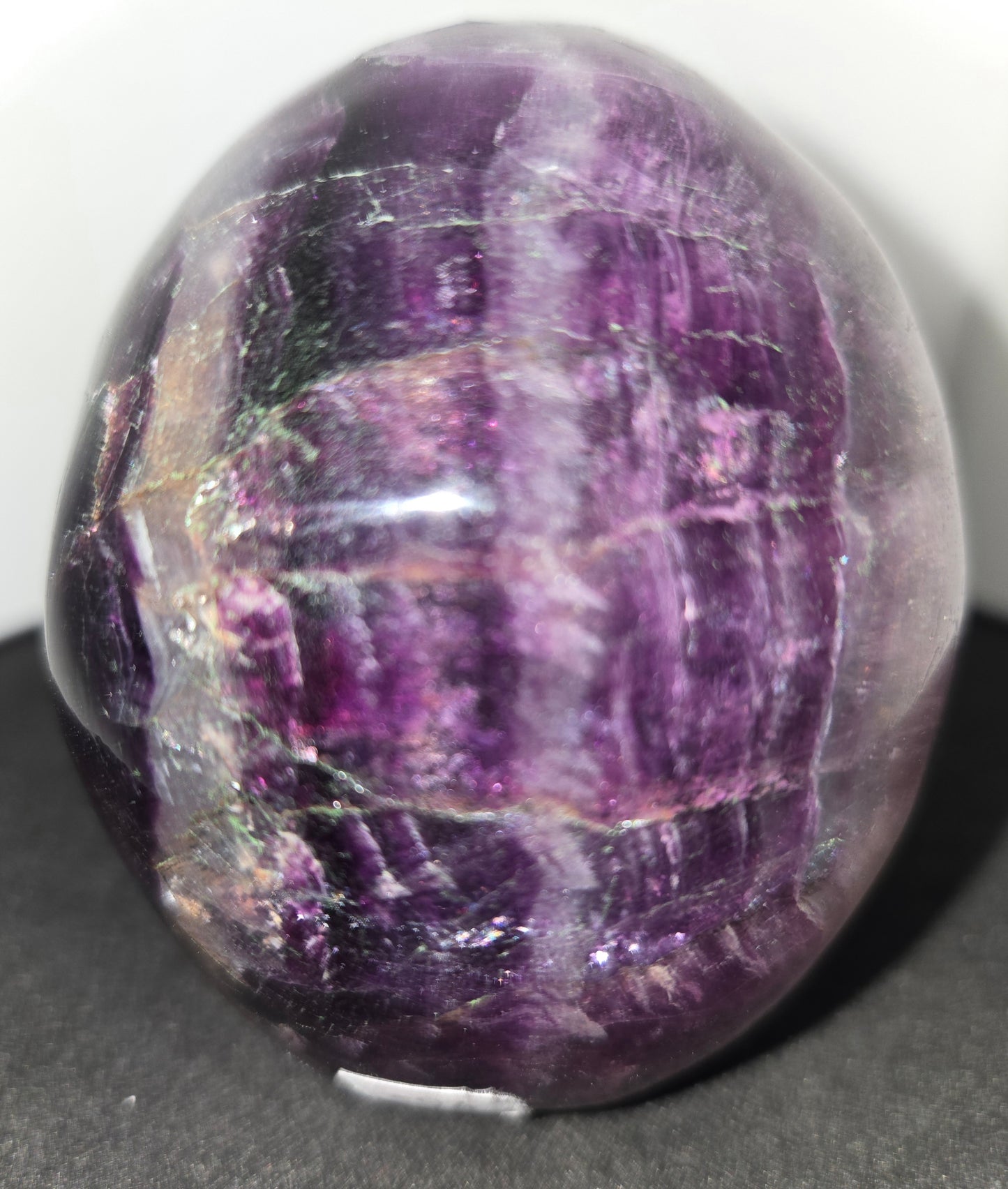 Flourite with Mica Skull C