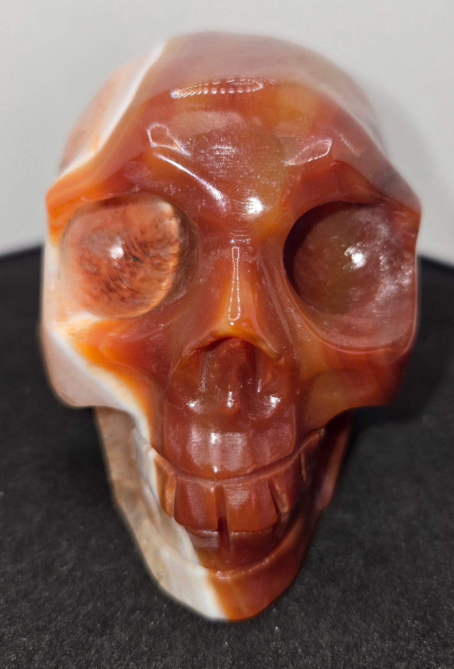 Carnelian Skull