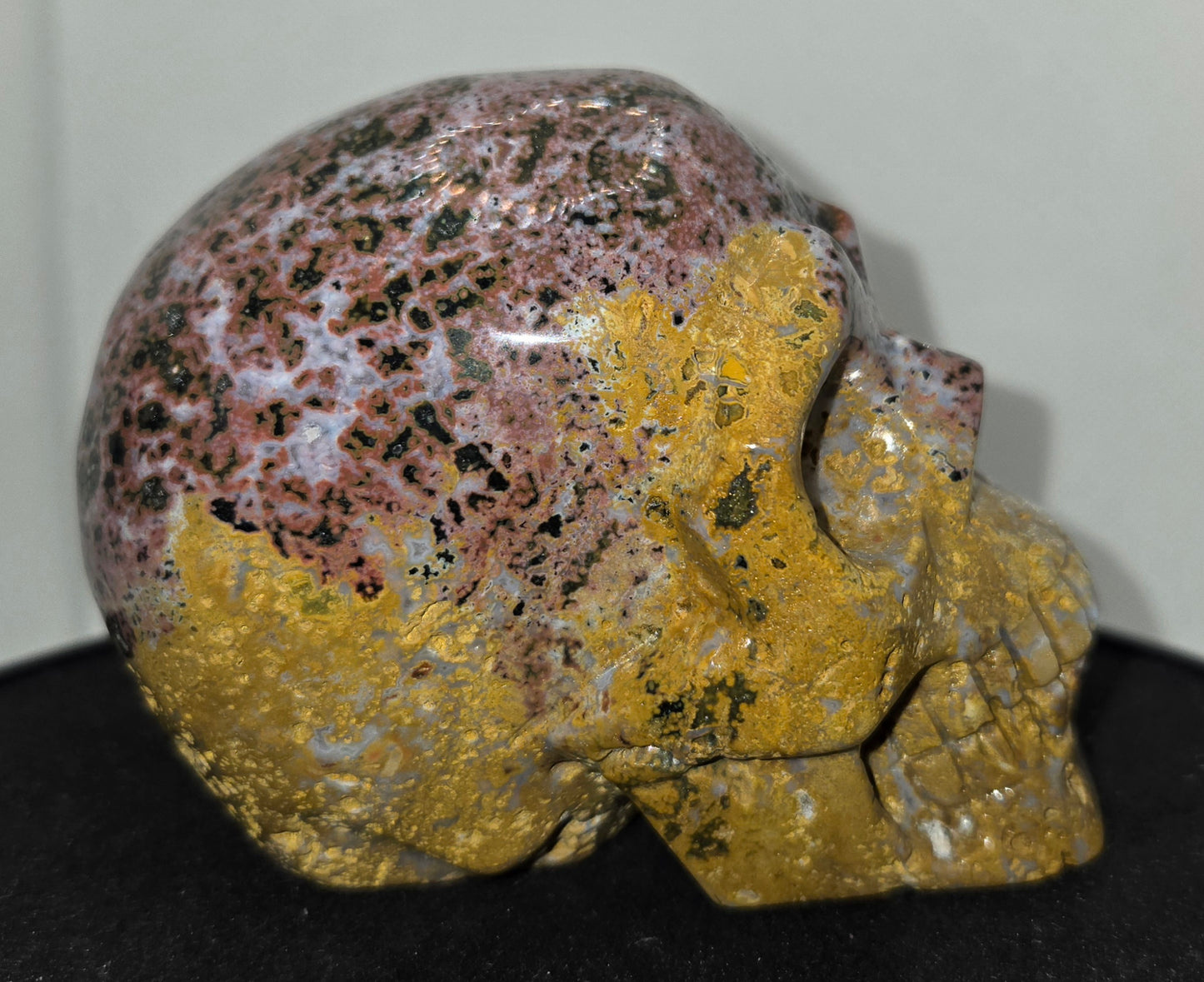 Ocean Jasper Skull