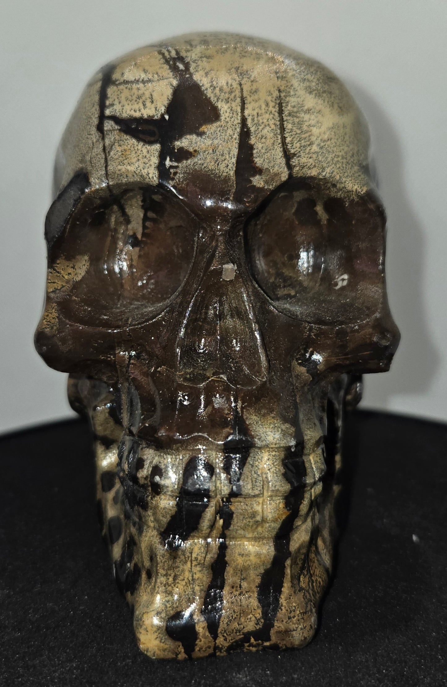 Large Picture Jasper Skull
