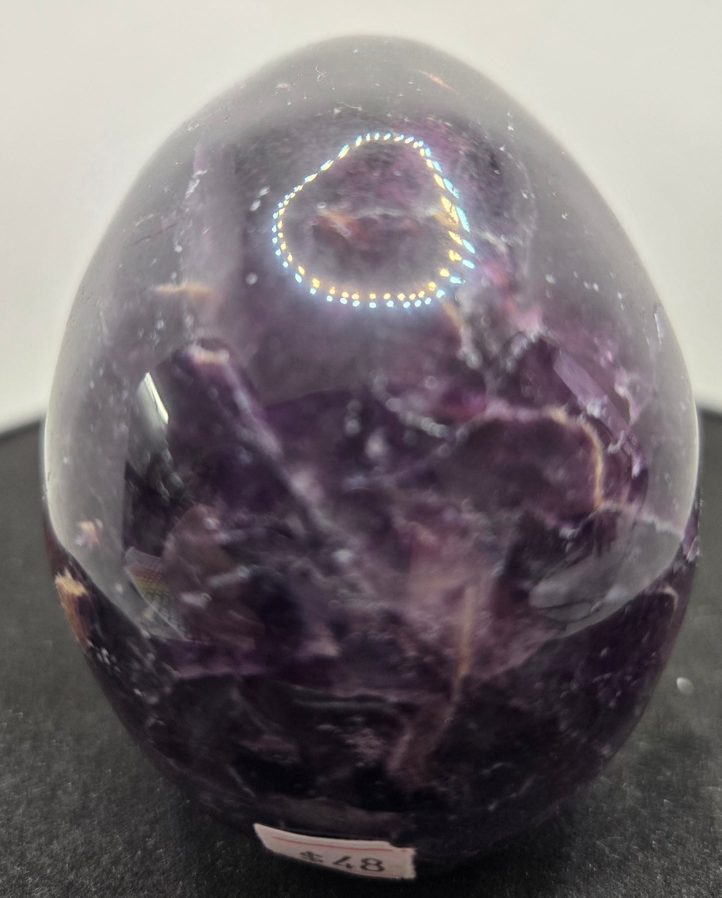 Purple Fluorite Skull F