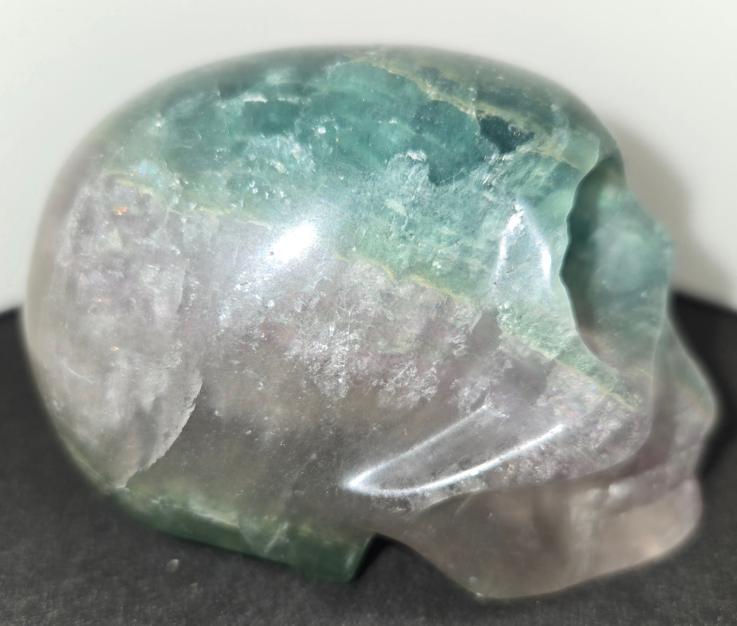 Fluorite Skull D