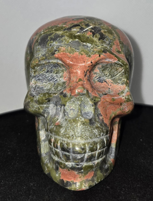 Unakite Skull