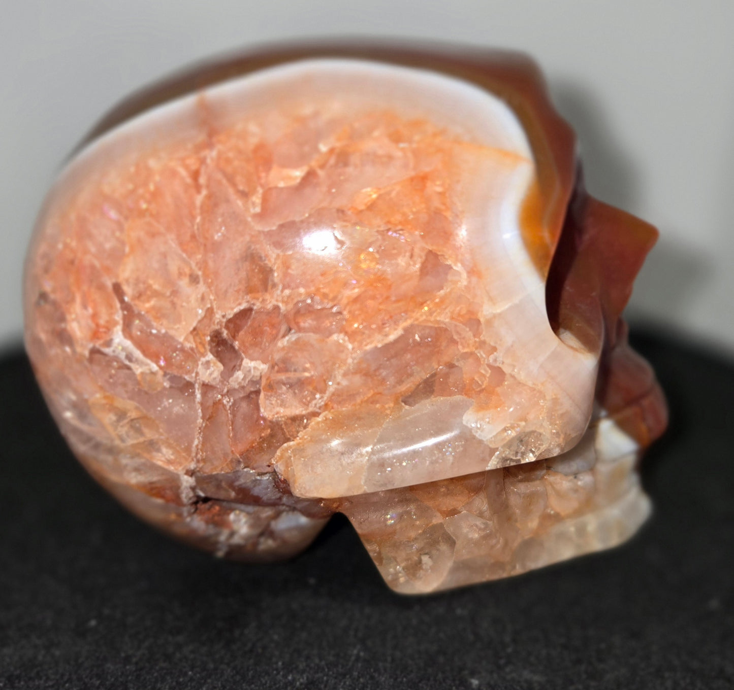 Carnelian Skull