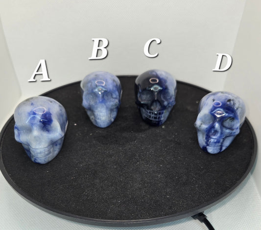 Afghanite Skull (UV Reactive)