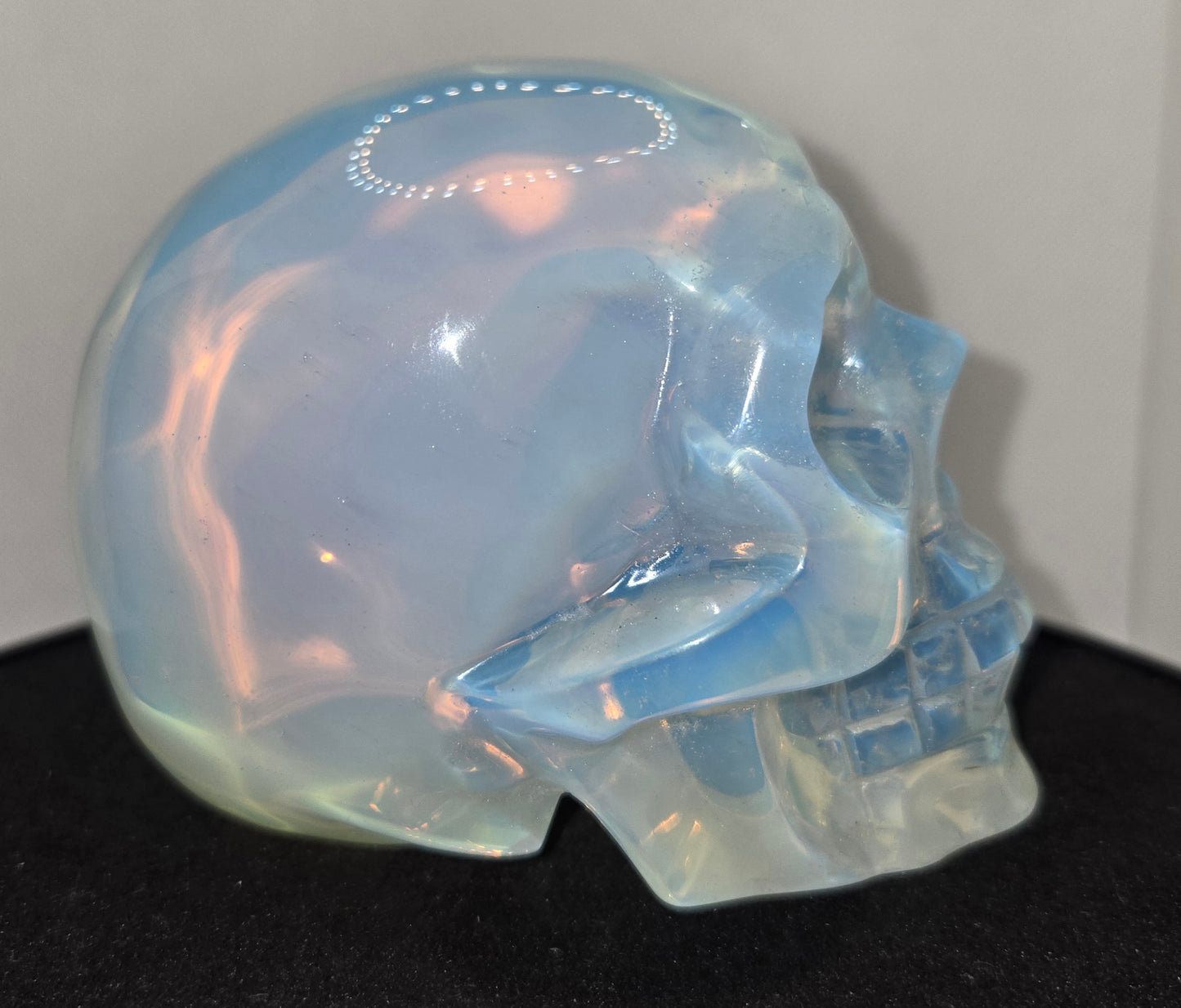 Opalite Skull