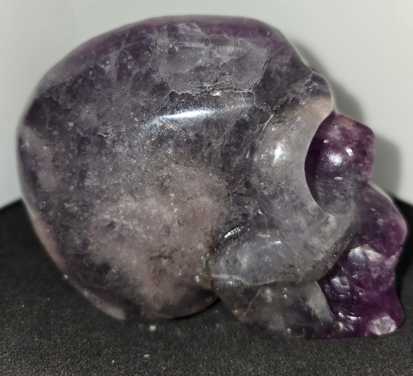 Flourite with Mica Skull C