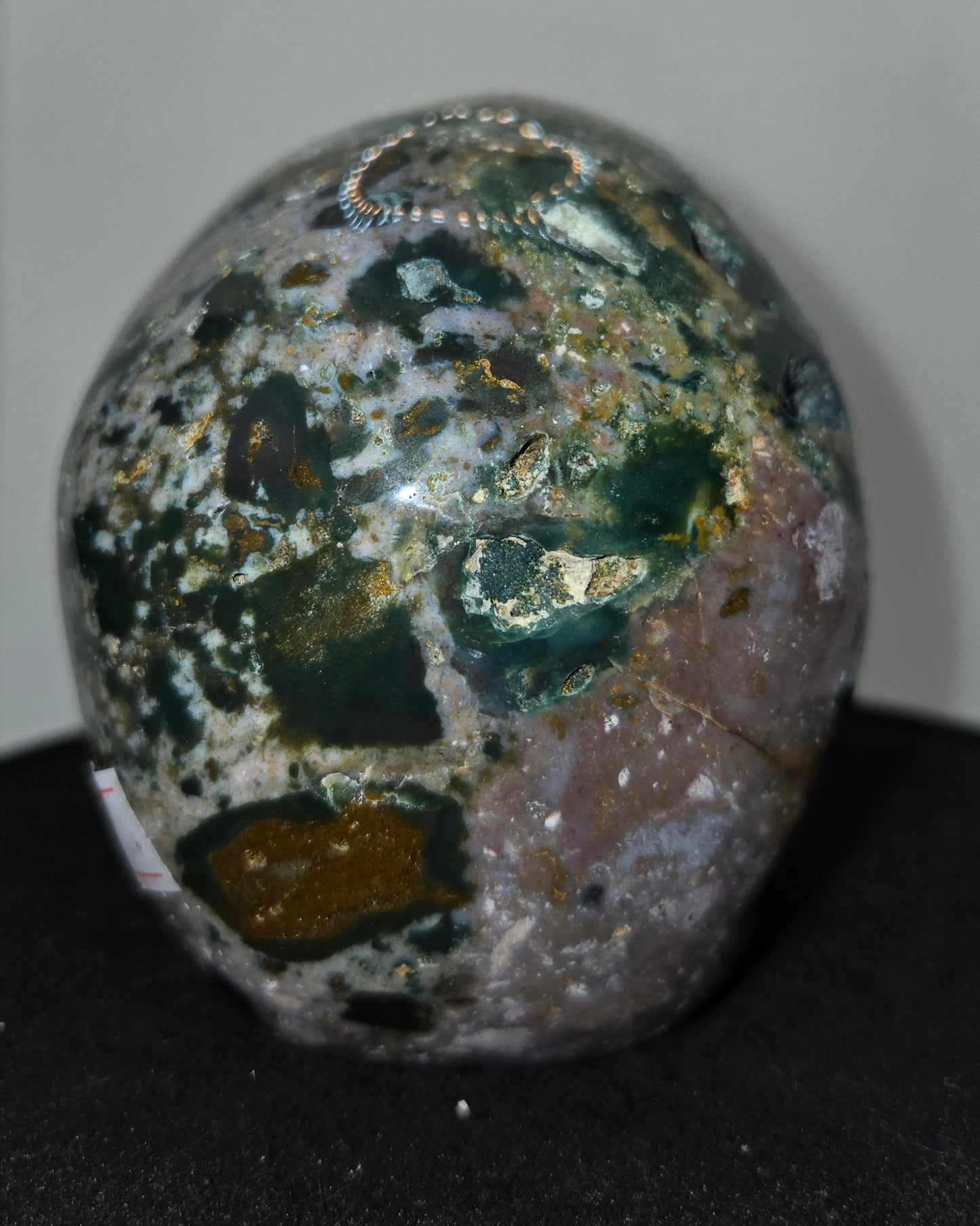 Ocean Jasper Skull