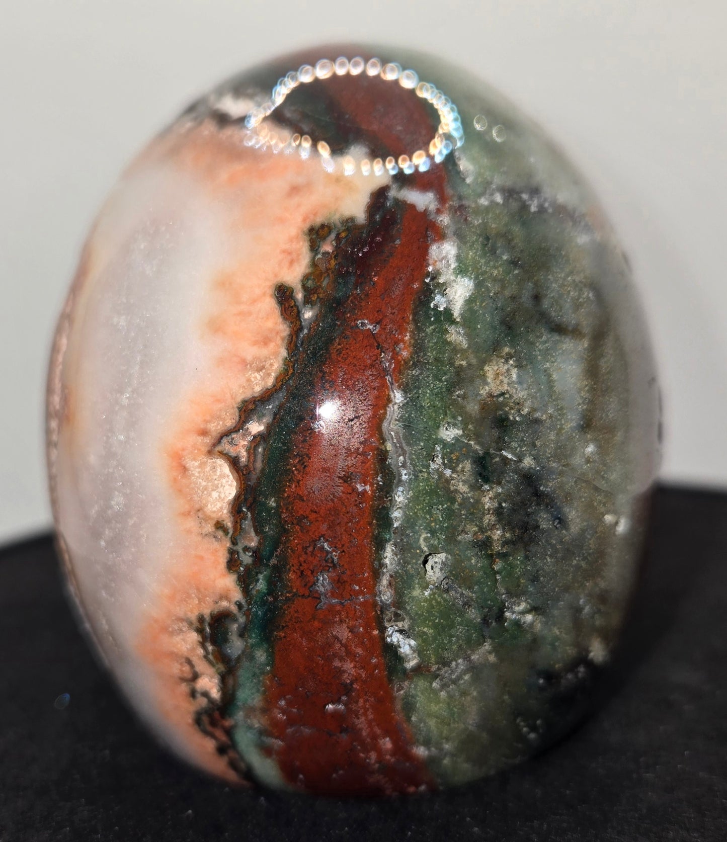 Ocean Jasper Skull