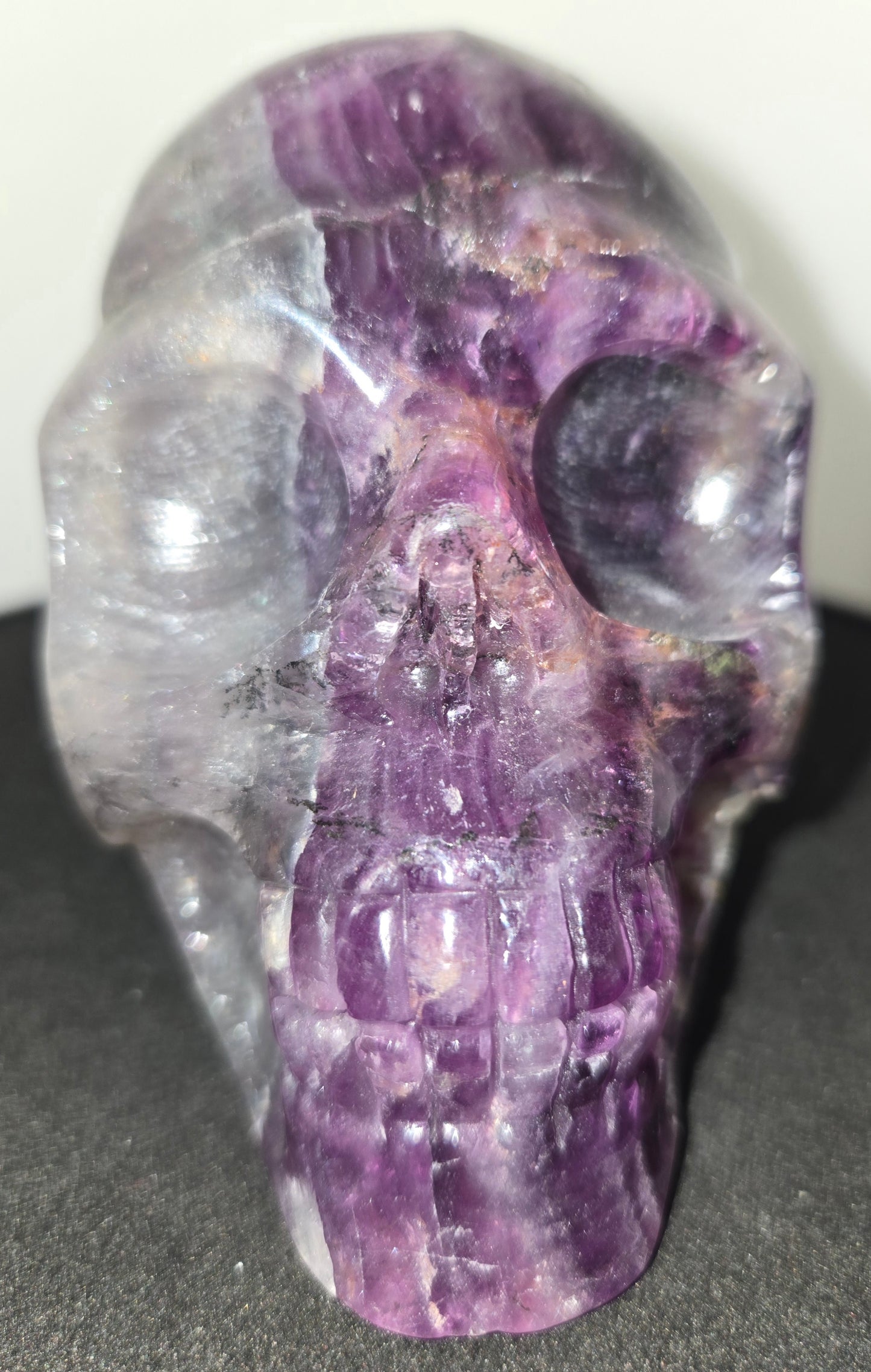 Flourite with Mica Skull C