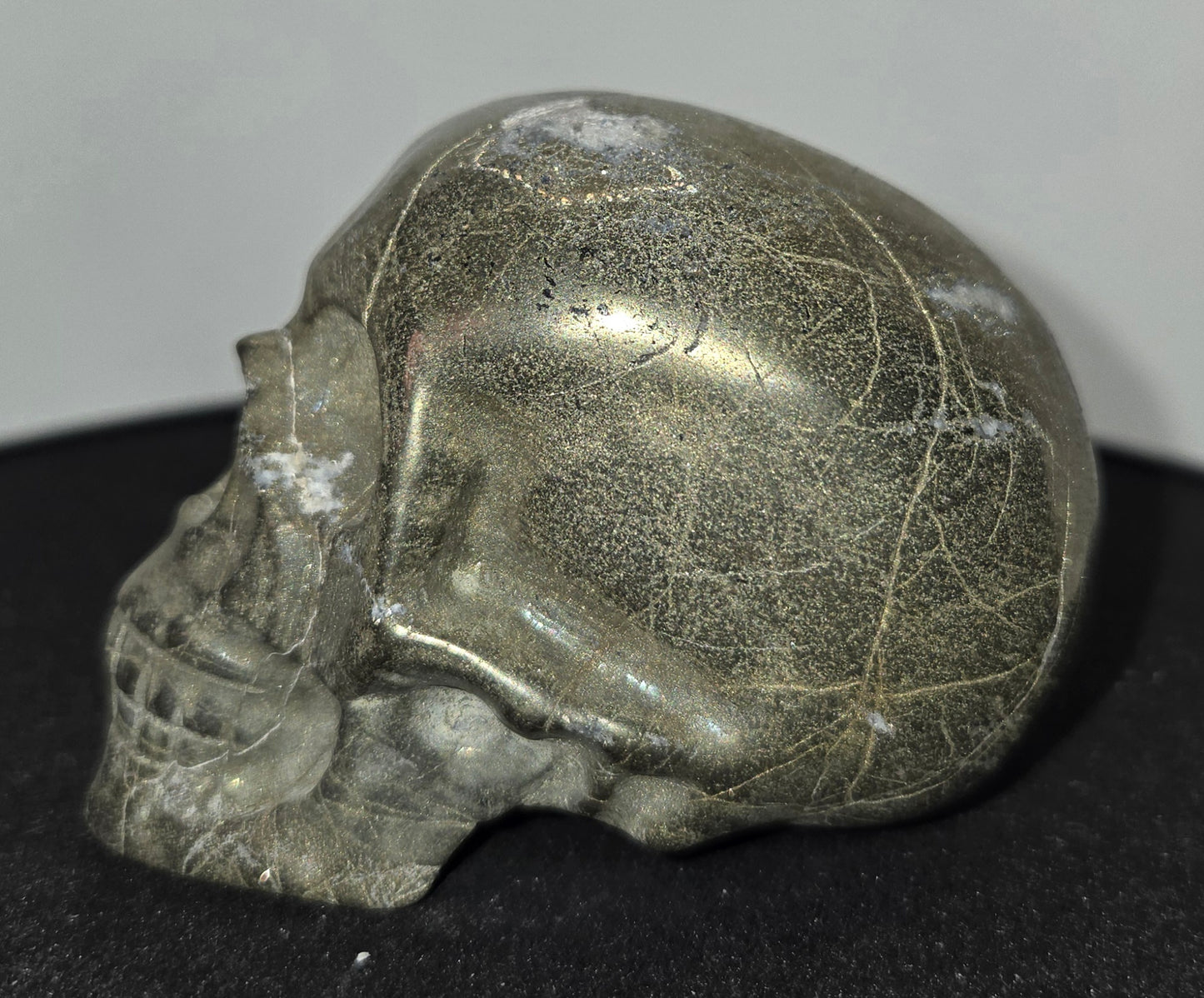 Pyrite Skull