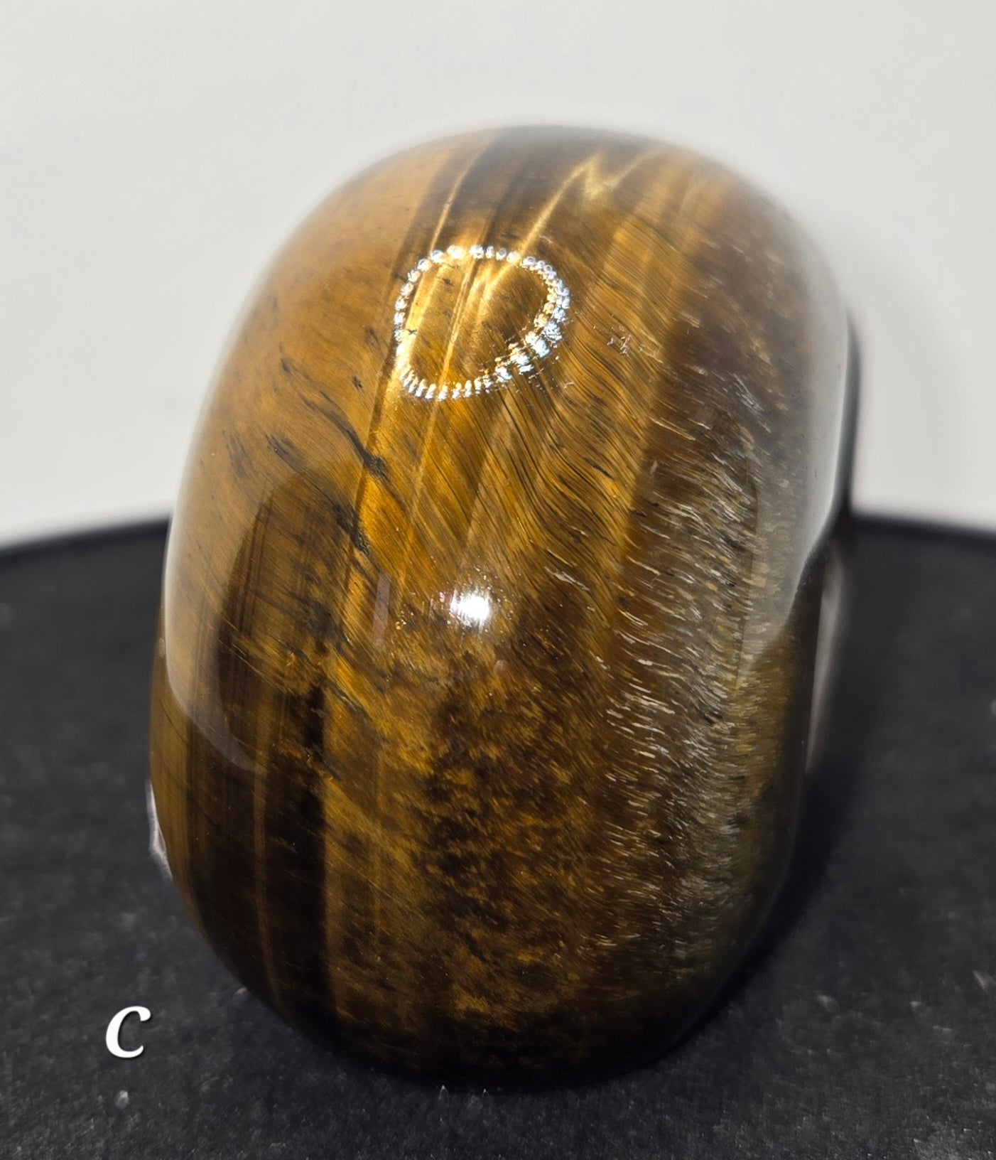 Tigers Eye Skull C