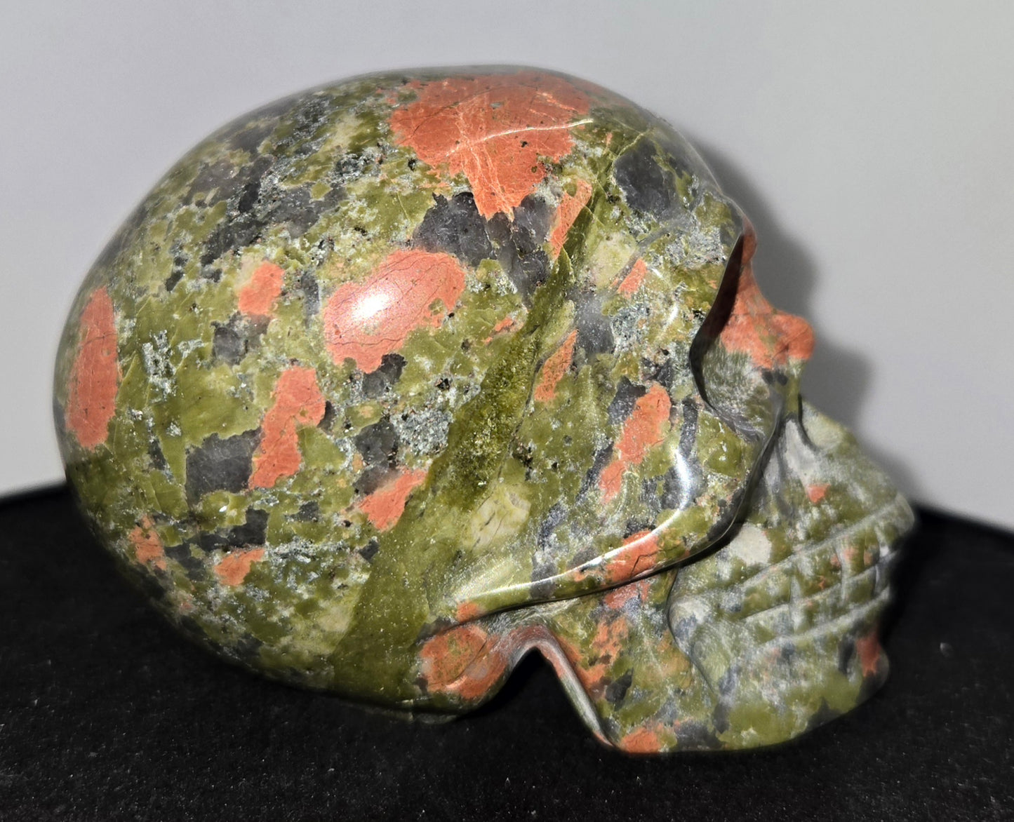 Unakite Skull