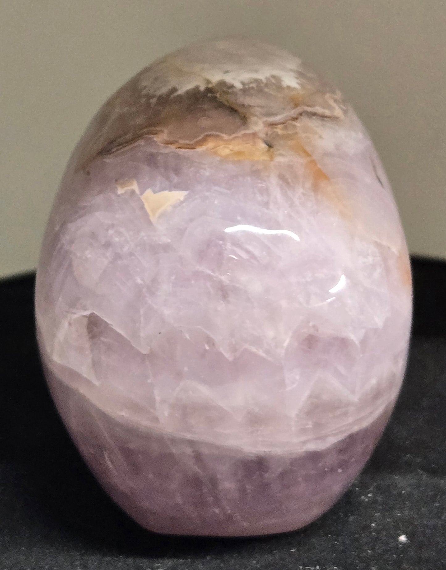 Amethyst Agate Skull