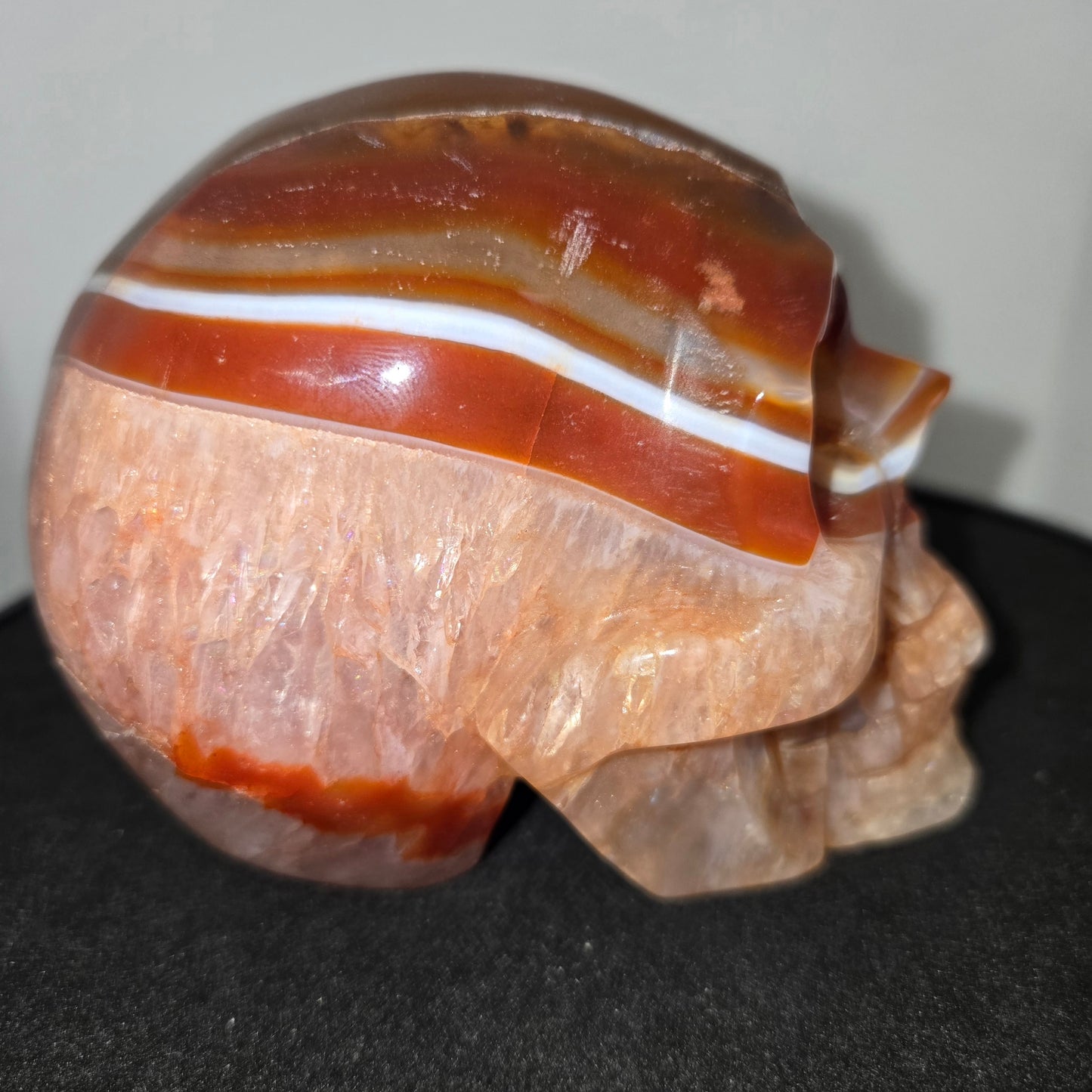 Carnelian Skull
